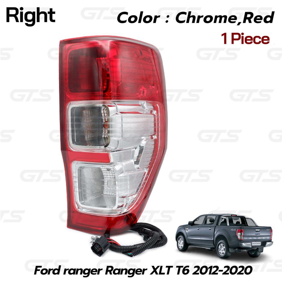 Tail Light (RH) for Ford Ranger (T6/T7)