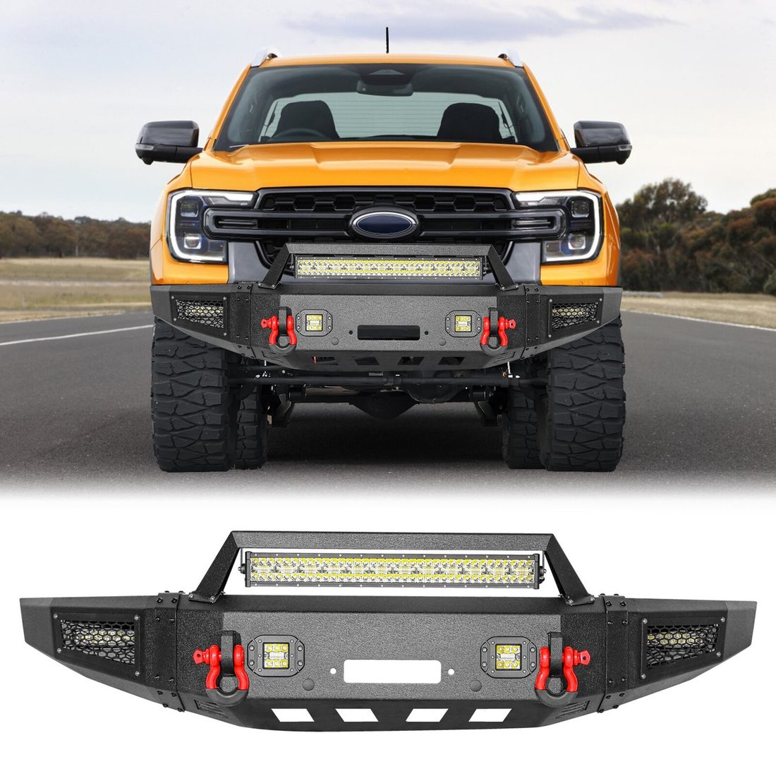 Rear Bumper for Ford Ranger (T6/T7)