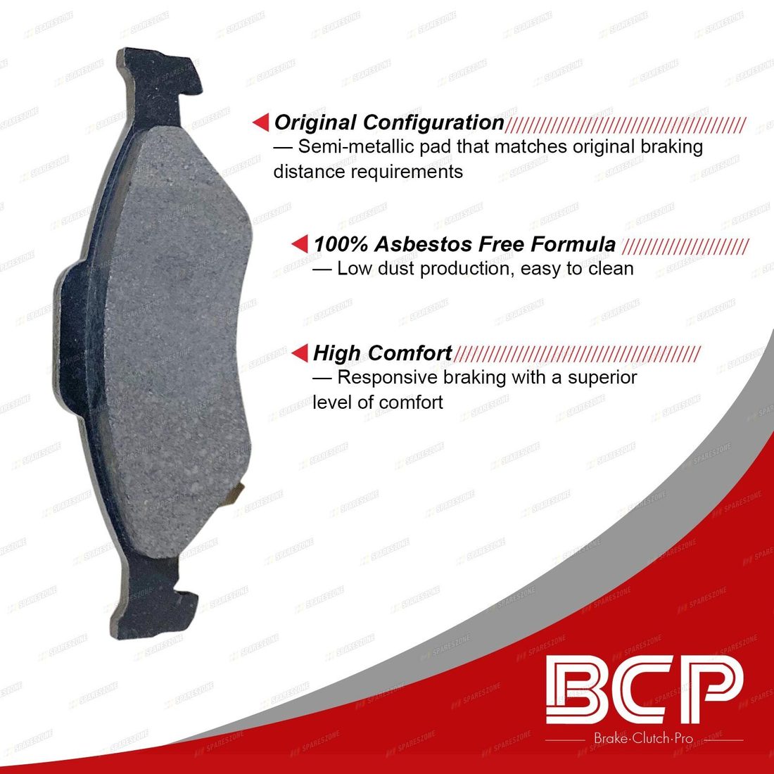 Brake Pad Set (Rear) for Nissan Navara (NP300)
